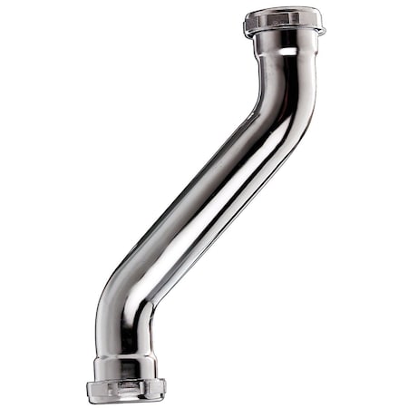 All-Source 1-1/2 In. x 1-1/2 In. Polished Chrome 22GaugeDouble Offset 1038K